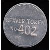 Image 2 : HUDSON’S BAY COMPANY - Beaver Preserve Token in Aluminium