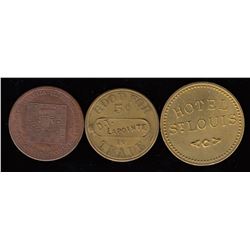 Quebec and Ontario Tokens