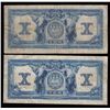 Image 2 : Canadian Bank of Commerce $10, 1917 - Lot of 2 - Interesting Serial Number Combo