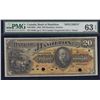 Image 1 : Bank of Hamilton $20, 1892 Specimen