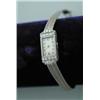 Image 1 : LADY'S WHITE GOLD & DIAMOND WATCH