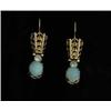 Image 1 : OPAL & DIAMOND EARRINGS