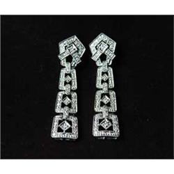 14KT GOLD & DIAMOND EARRINGS