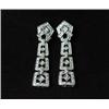 Image 1 : 14KT GOLD & DIAMOND EARRINGS