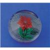 Image 1 : NEW ENGLAND GLASS CO. POINSETTIA PAPERWEIGHT
