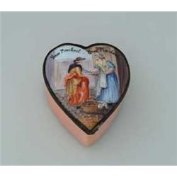 BATTERSEA ENAMELED BOX