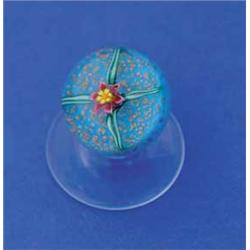 CHARLES KAZIUN JR. PEDESTAL PAPERWEIGHT