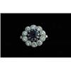 Image 1 : 18KT SAPPHIRE & DIAMOND RING