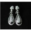 Image 1 : 18KT GOLD & DIAMOND EARRINGS