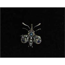 ANTIQUE GEMSTONE PENDANT/BROOCH