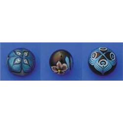 THREE ORIENT & FLUME PAPERWEIGHTS