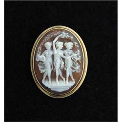 CAMEO BROOCH/PENDANT