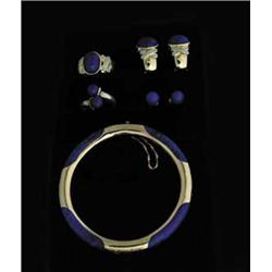 LOT OF LAPIS JEWELRY