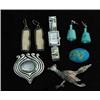 Image 1 : WONDERFUL LOT OF SEVENTEEN OF NATIVE AMERICAN JEWELRY