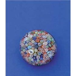 ANTIQUE BACCARAT CLOSE PACKED PAPERWEIGHT