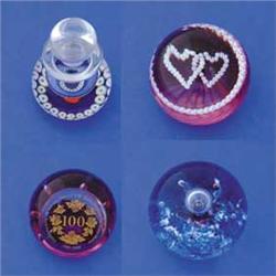 FOUR SCOTTISH PAPERWEIGHTS