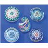 Image 1 : FIVE ITALIAN MILLEFIORI PAPERWEIGHTS