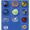 Image 1 : ELEVEN ART GLASS PAPERWEIGHTS
