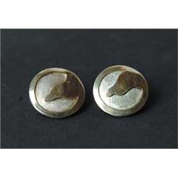 PAIR OF CUSTOM MADE EARRINGS