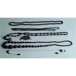 BLACK BEAD JEWELRY