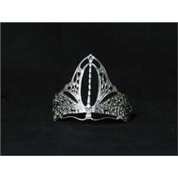 BEAUTIFUL ART NOUVEAU STERLING DRAGONFLY BRACELET