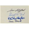 Image 1 : Apollo-Soyuz and President Ford Signed Cover and Card