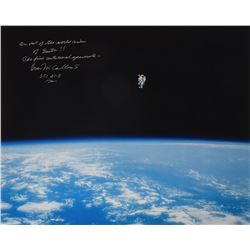 STS–41-B: Bruce McCandless Oversized Signed Photograph