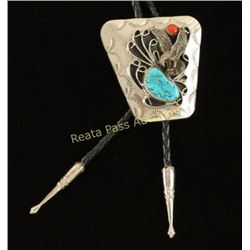 Sterling Silver Eagle Bolo