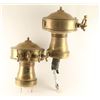 Image 1 : (2) Antique Brass Mushroom Beer Tower