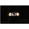 Image 1 : Charming Tanzanite, Opal & Diamond Ring
