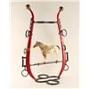Image 2 : Folk Art Western Memorabilia Horse Tack Hat Rack