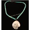 Image 1 : Turquoise & Shell Necklace