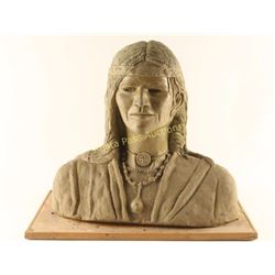 Clay Sculpture by Mogens Kiehn