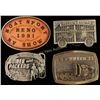 Image 1 : Lot of 4 Belt Buckles