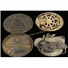 Image 1 : Lot of 4 Belt Buckles