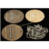Image 2 : Lot of 4 Belt Buckles