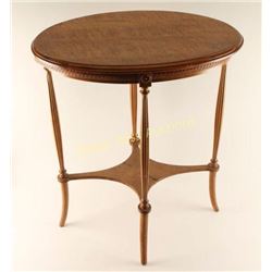 Bird's Eye Maple Side Table