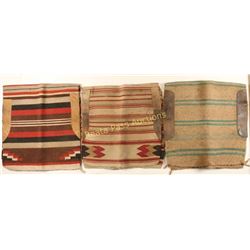 Lot of 3 Saddle Blankets