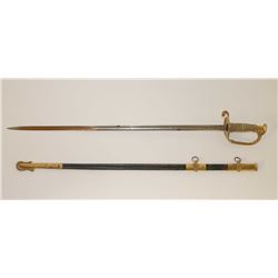 Vintage USN Officers Sword & Scabbard