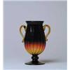 Image 1 : AMBERINA TWO HANDLED VASE