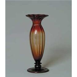 LIBBEY AMBERINA VASE