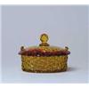 Image 1 : COVERED AMBERINA DISH