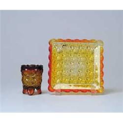 TWO DAISY & BUTTON AMBERINA ITEMS