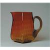 Image 1 : VICTORIAN SQUARE AMBERINA WATER PITCHER