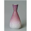 Image 1 : DECORATED SATIN GLASS VASE