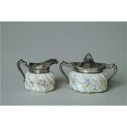 WAVE CREST CREAMER & SUGAR