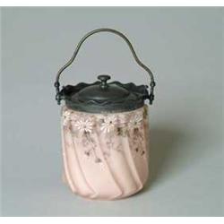 WAVE CREST BISCUIT JAR