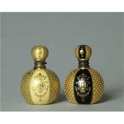 TWO COALPORT SCENT BOTTLES