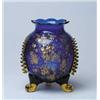 Image 1 : MOSER CUT & ENAMELED VASE