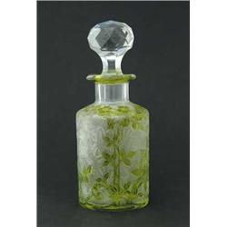 CAMEO GLASS SCENT BOTTLE